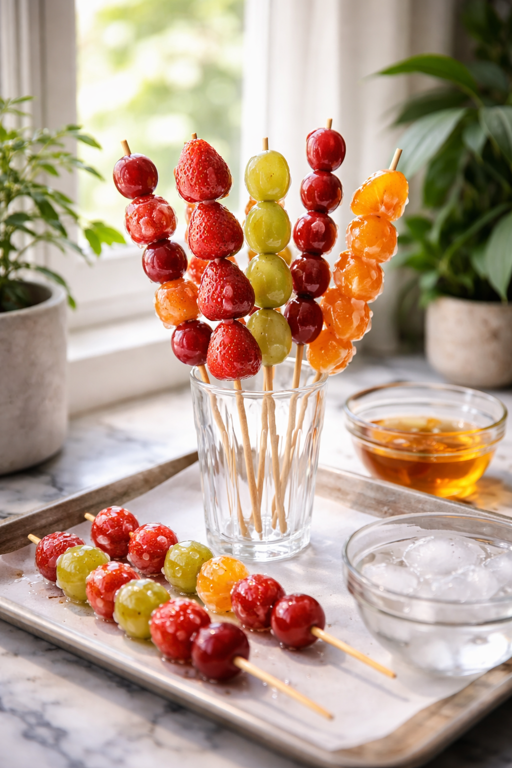 Tanghulu Fruit Skewers That Make the Most Satisfying Crack Ever!